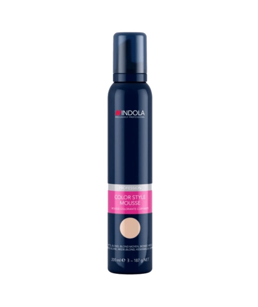 INDOLA COLOR STYLE MOUSSE DARK BLOND 200ML