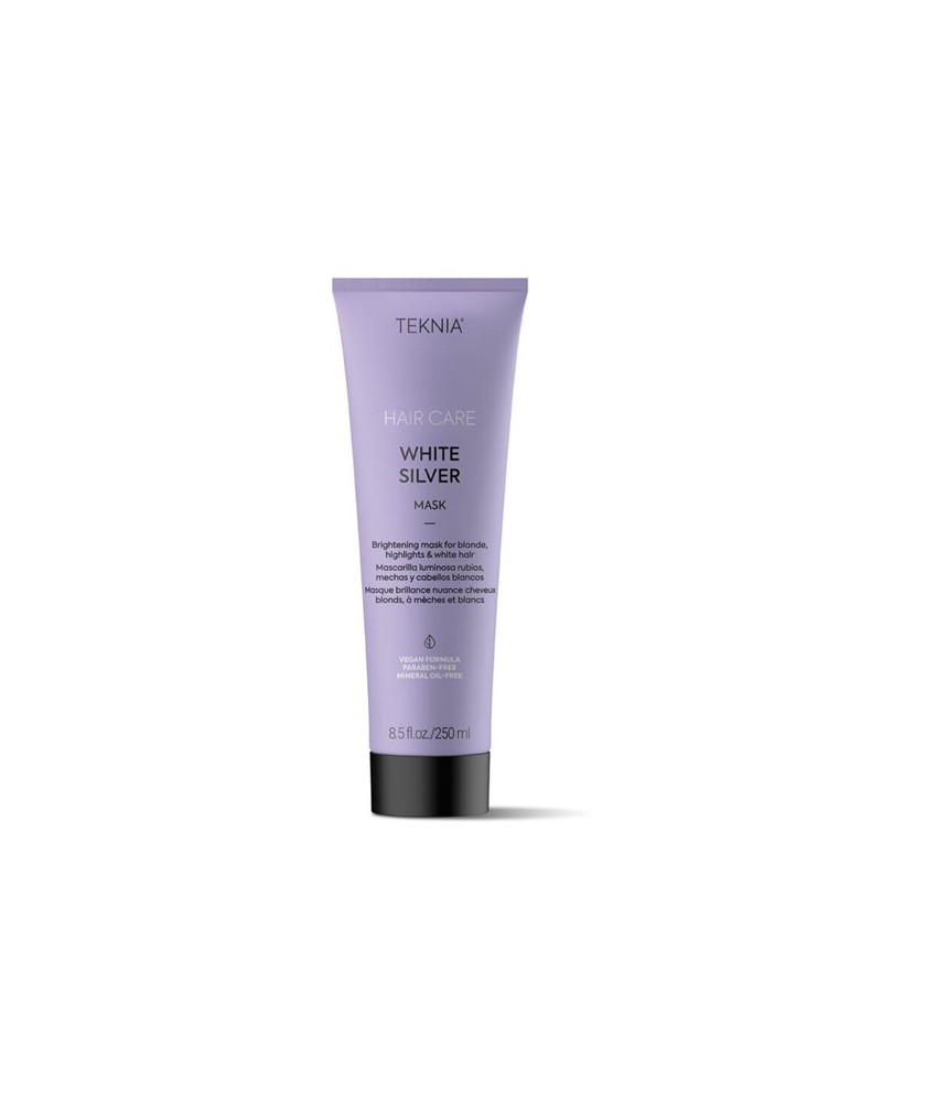 LAKME TEKNIA WHITE SILVER MASK 250 ML LAKME TEKNIA WHITE SILVER MASK 250 ML